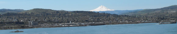 The Dalles and Mt. Hood