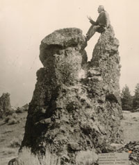 Joseph Luxillu at Pulpit Rock